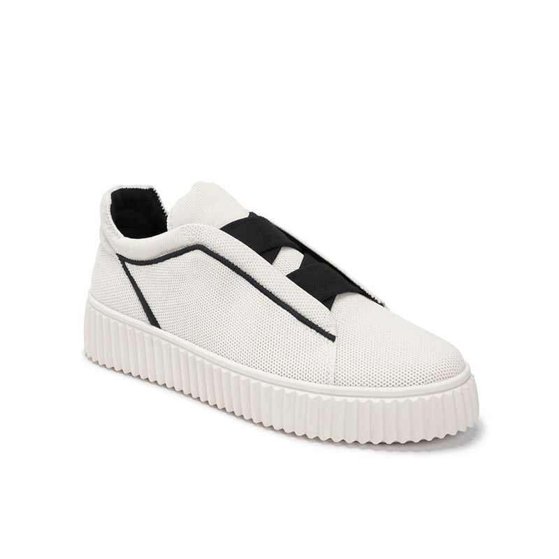 Thick Soled Height Boosting Tennis Sneakers
