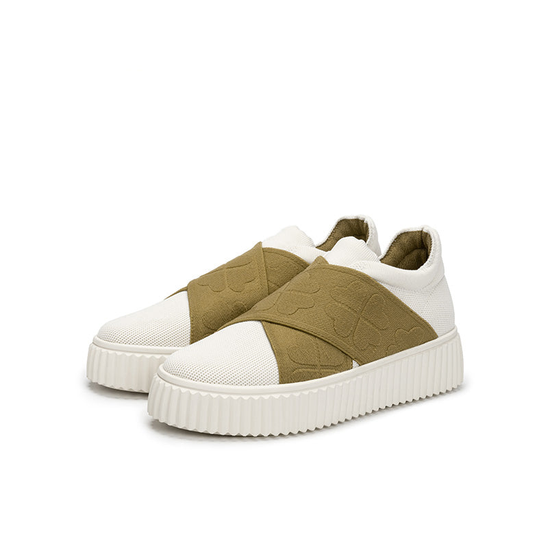 Versatile Thick Soled Breathable Casual Sneakers